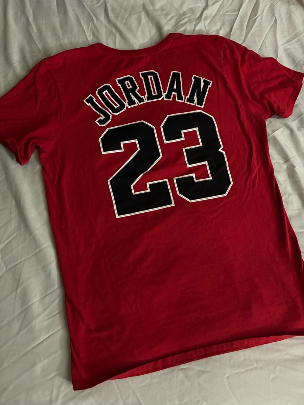 Michael Jordan #23 Flycity Air Jordan Vintage Jersey T-Shirt Size Medium